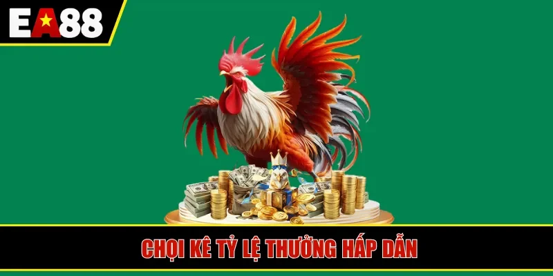 Chọi kê tỷ lệ thưởng hấp dẫn