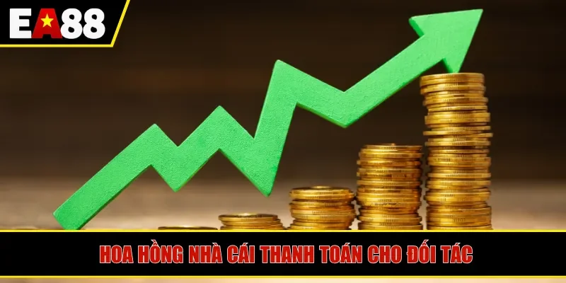 Hoa hồng nhà cái thanh toán cho đối tác